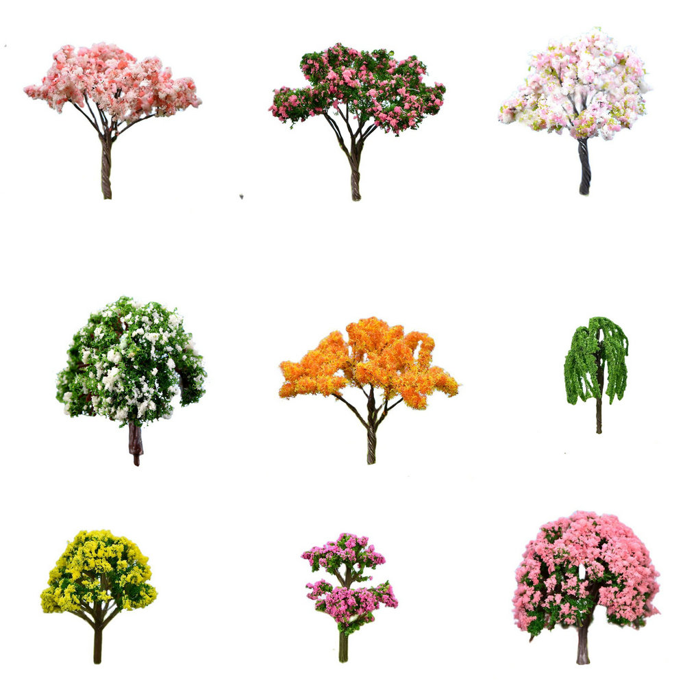 Resin Art Tree - 1/5 шт./компл., мини-дерево, сказочный сад, миниатюры,