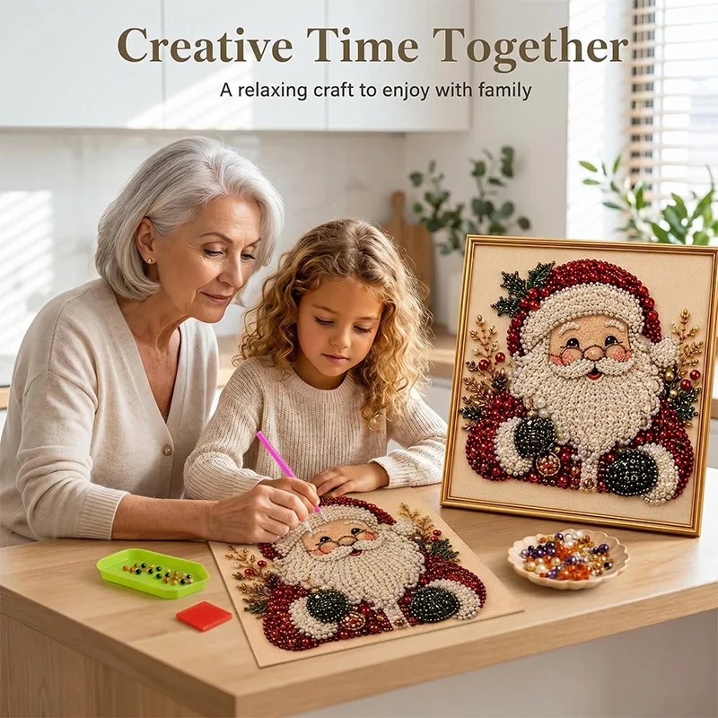 Resin Art For Beginner - Набор для творчества с жемчужной алмазной