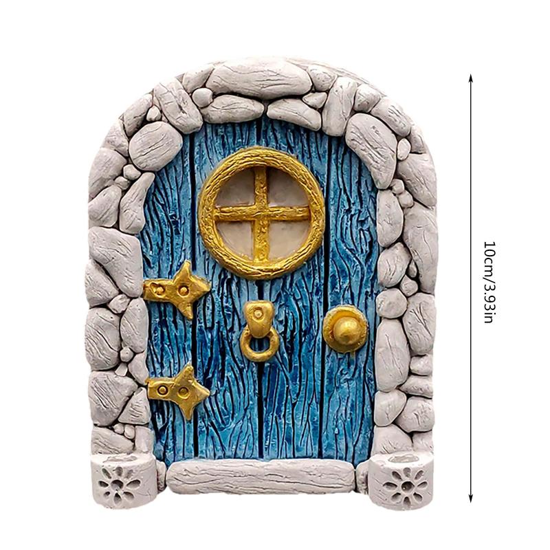 Resin Art With Wood - Двери для эльфийских фей, миниатюрные садовые