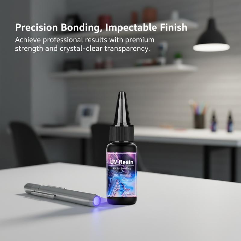 Resin Art Light - УФ-смола для рукоделия 20г/30г/50г: высокопрозрачный, быстросохнущий,