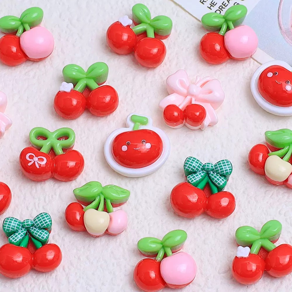 Resin Art And Design - 20 шт., милый мини-мультфильм с различными