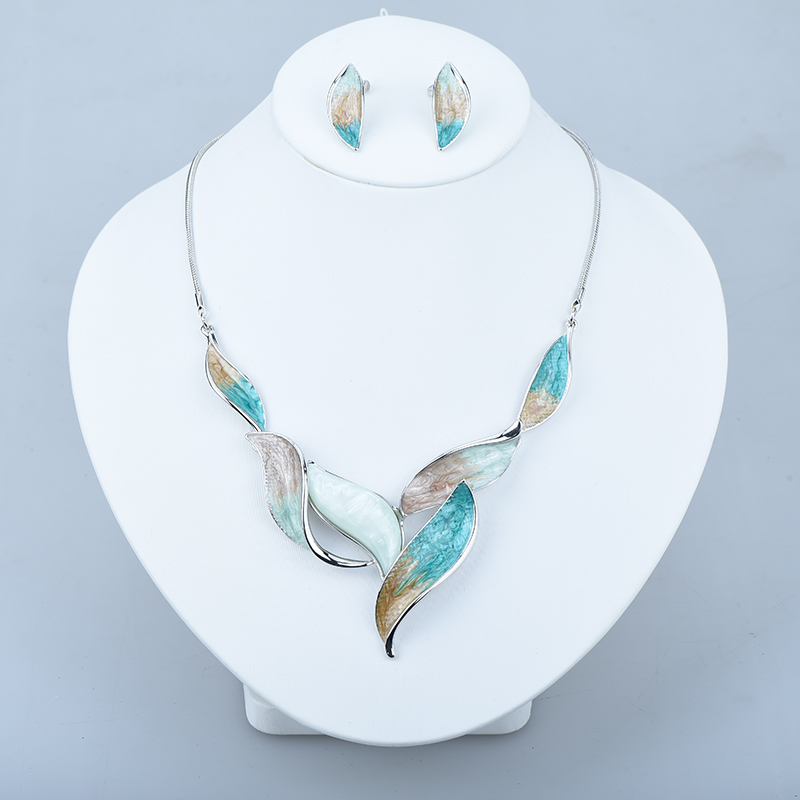 Resin Art Earrings Design - ICEYY новый дизайн, модное художественное ожерелье