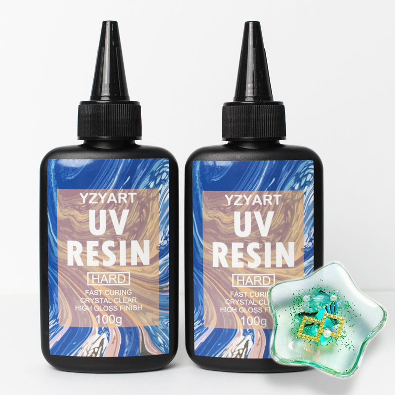 Resin Art For Beginner - Модернизированный жесткий стартовый прибор из УФ-смолы,