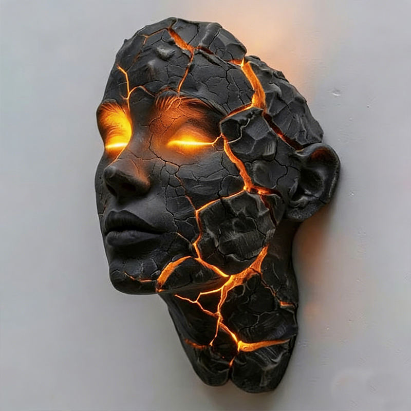 Resin Art Light - Новинка 2026: Настенный светильник из смолы
