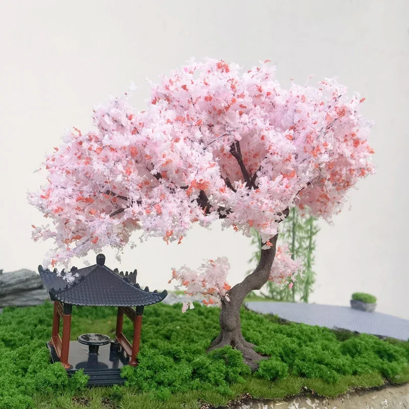 Resin Art Tree - Модель вишневого дерева с изогнутой корой
