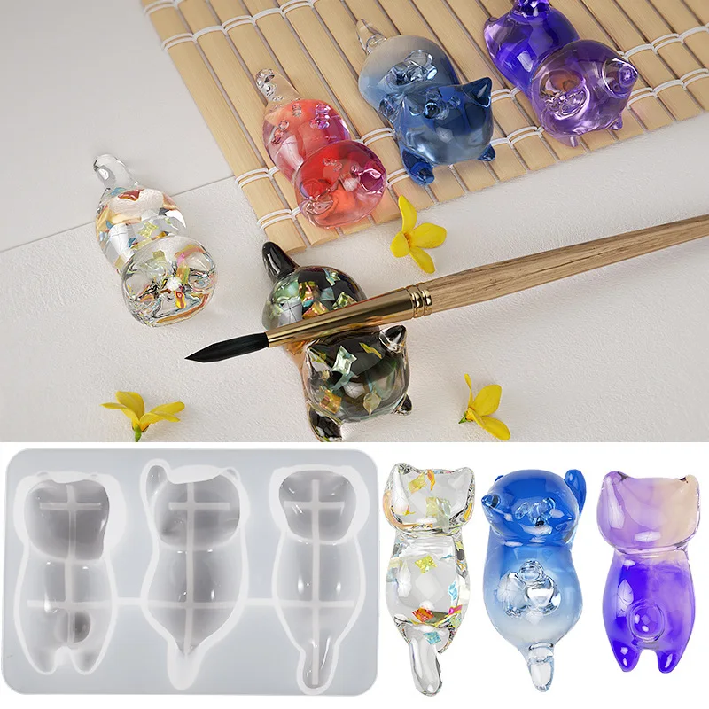 3D кошачья кристаллическая фор – обзор и цена Pearl Powder Resin