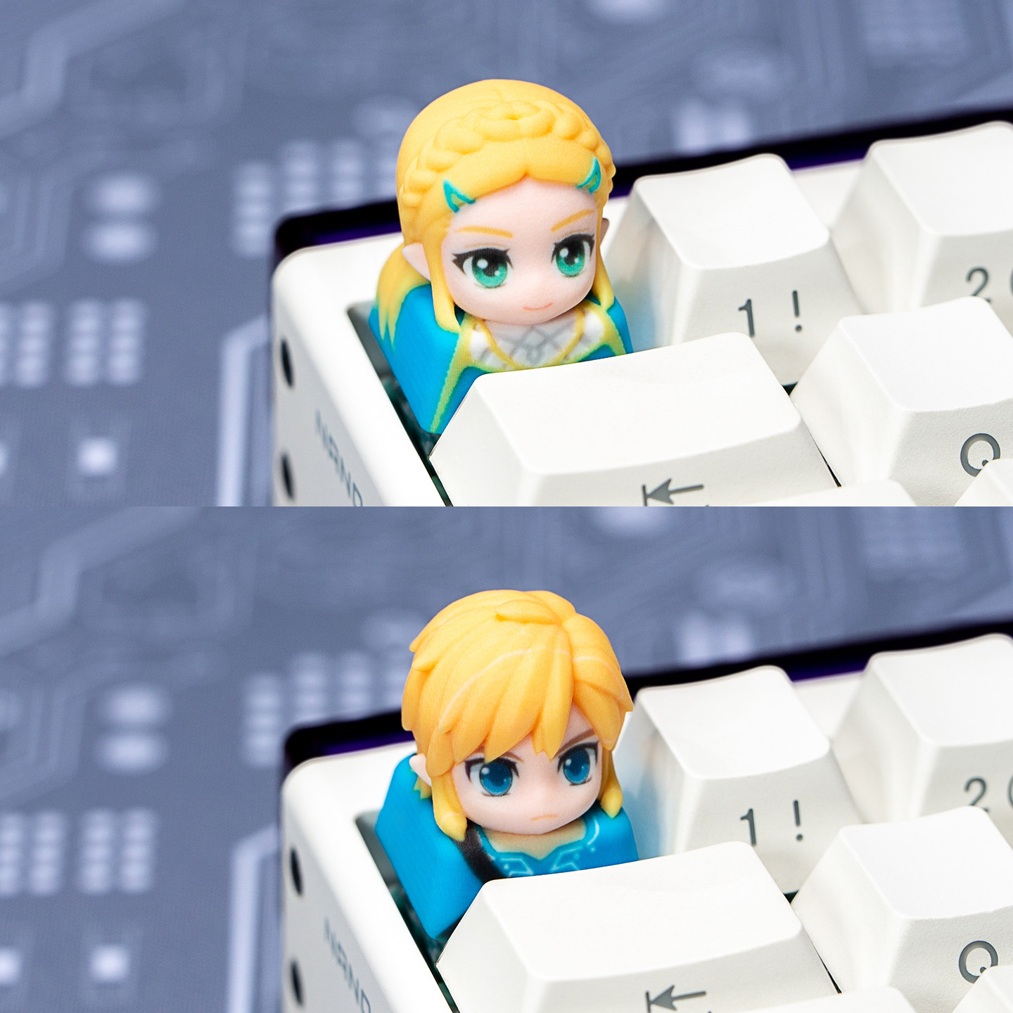 Коллекционная кейкап-накладка  – обзор и цена Resin Art Zelda