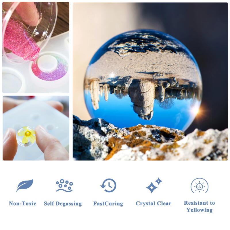 200 г/250 г/500 г твердый клей – обзор и цена Resin Art Light
