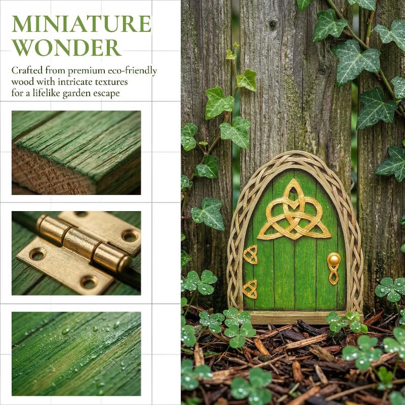 Двери для эльфийских фей, мини – обзор и цена Resin Art With Wood