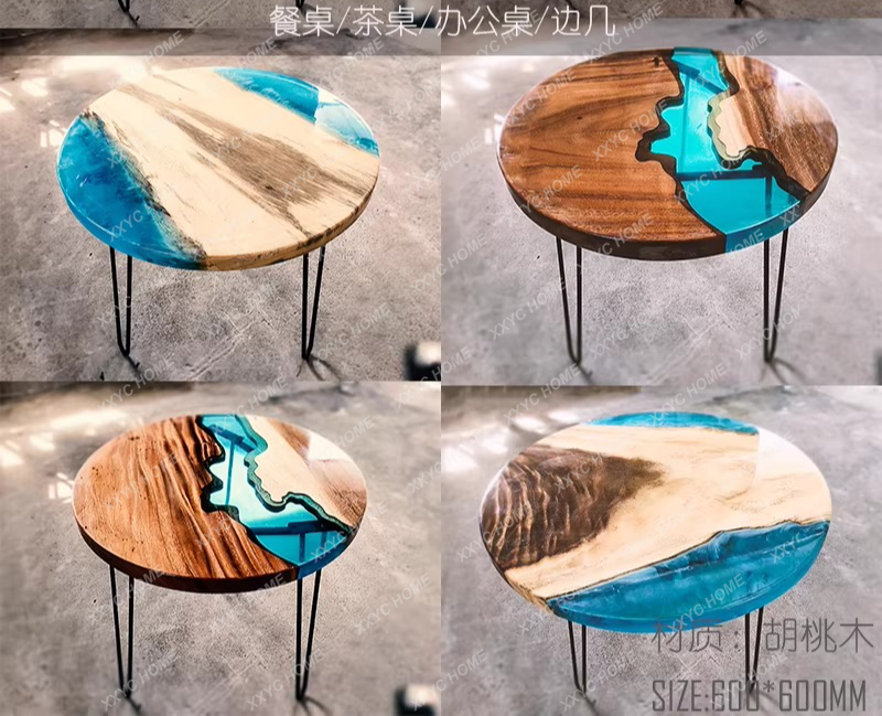 Креативный дизайнерский обеден – обзор и цена Resin Art With Wood