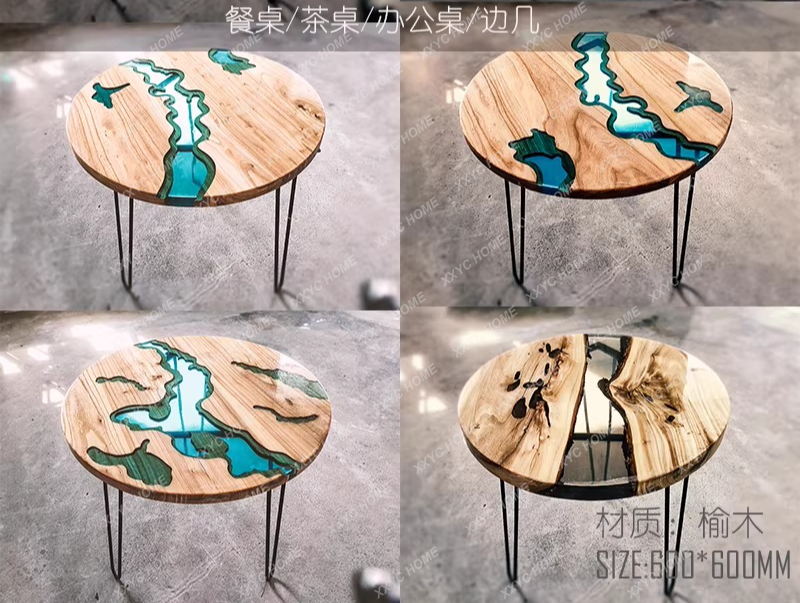 Креативный дизайнерский обеден – обзор и цена Resin Art With Wood