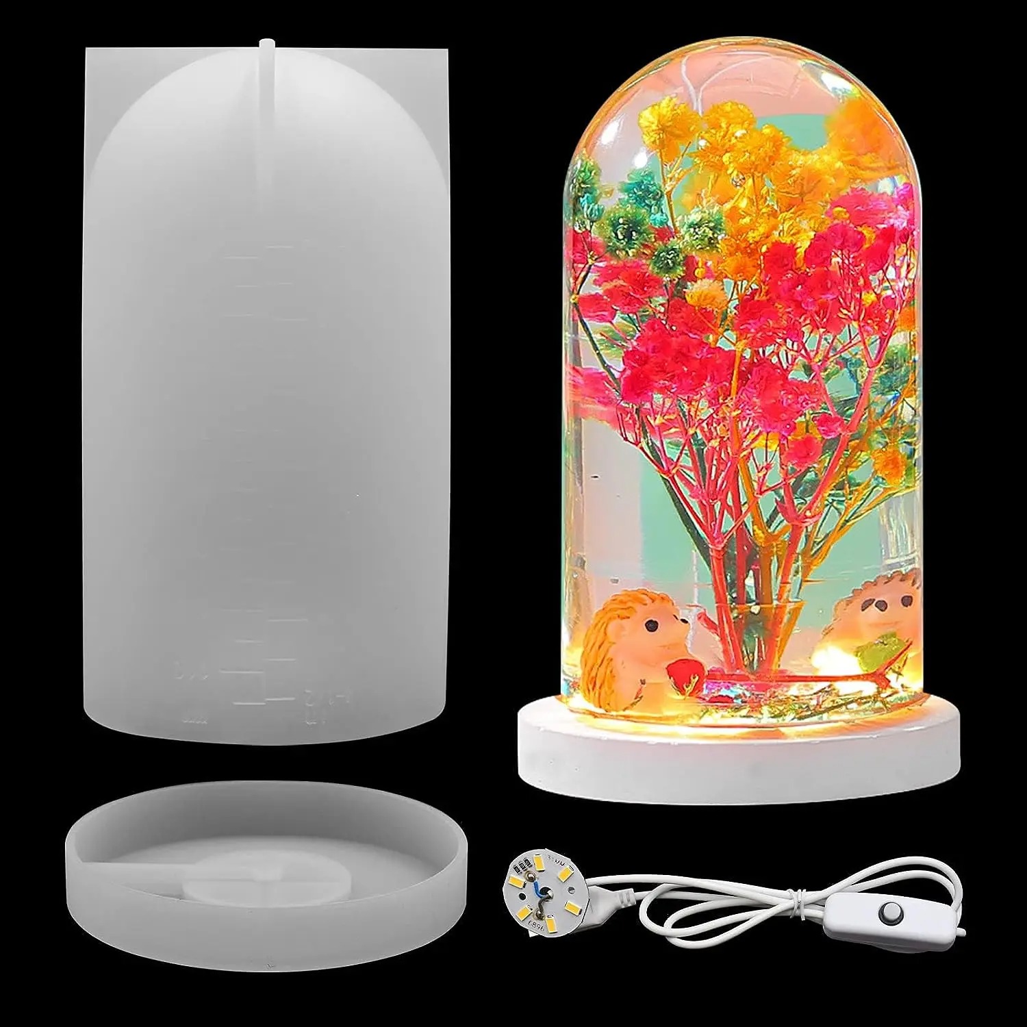 DIY кристаллическая форма для  – обзор и цена Resin Art Light