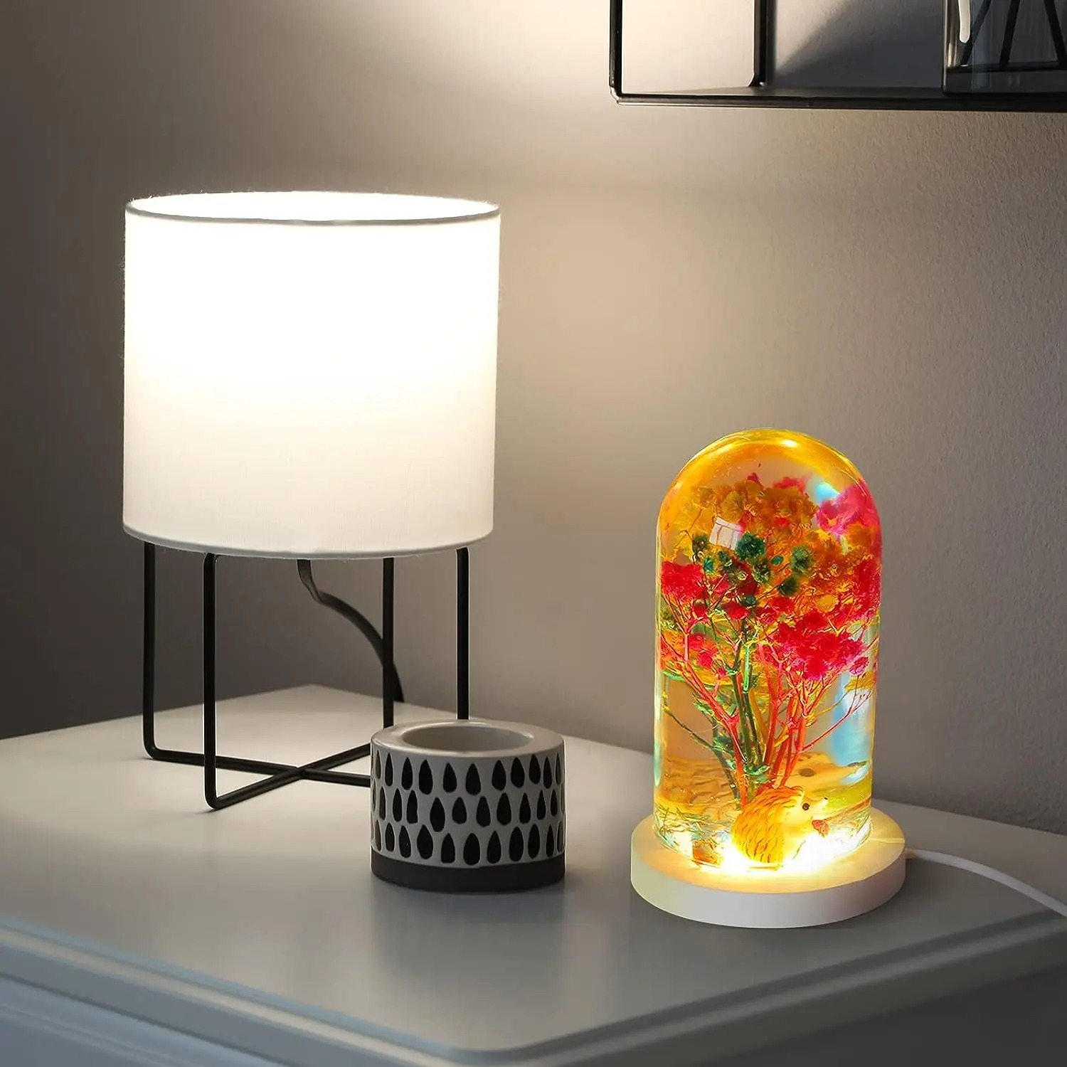 DIY кристаллическая форма для  – обзор и цена Resin Art Light