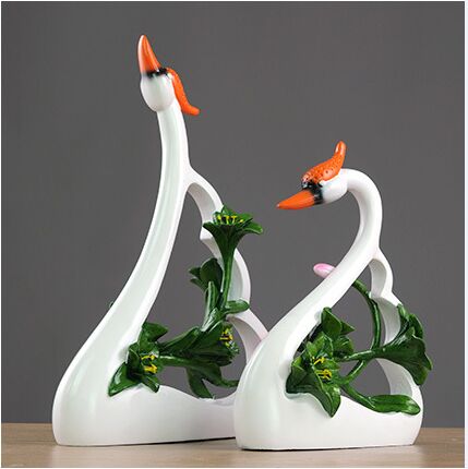 Пары любителей лебедей художес – обзор и цена Resin Art Gift For Wedding