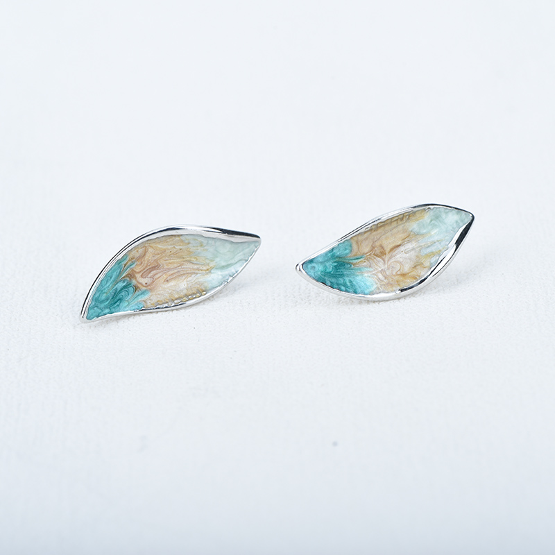 ICEYY новый дизайн, модное худ – обзор и цена Resin Art Earrings Design