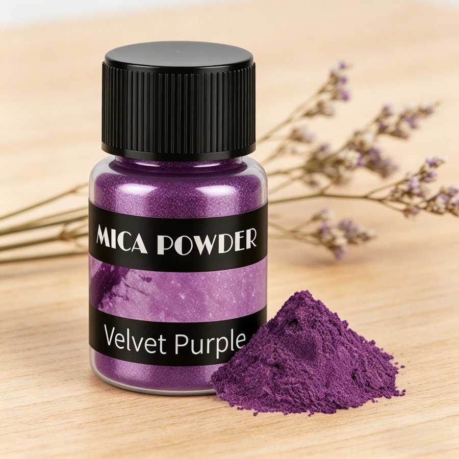 Пурпурный бархатный пигмент из – обзор и цена Pearl Powder Resin