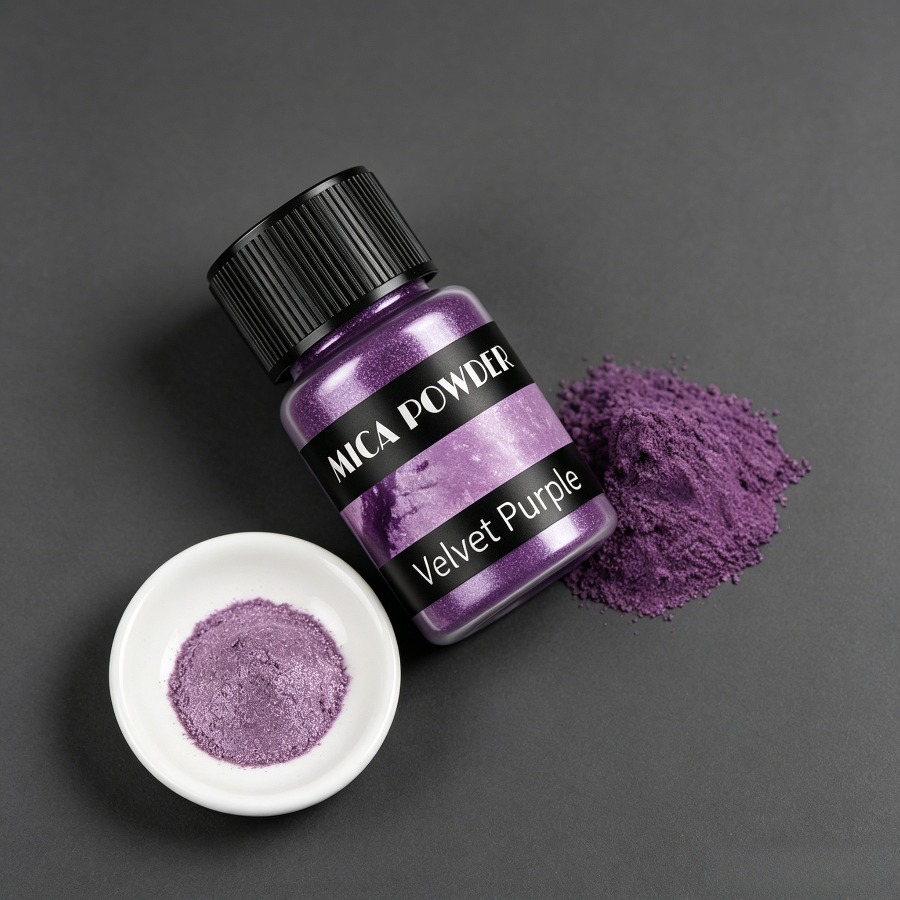 Пурпурный бархатный пигмент из – обзор и цена Pearl Powder Resin