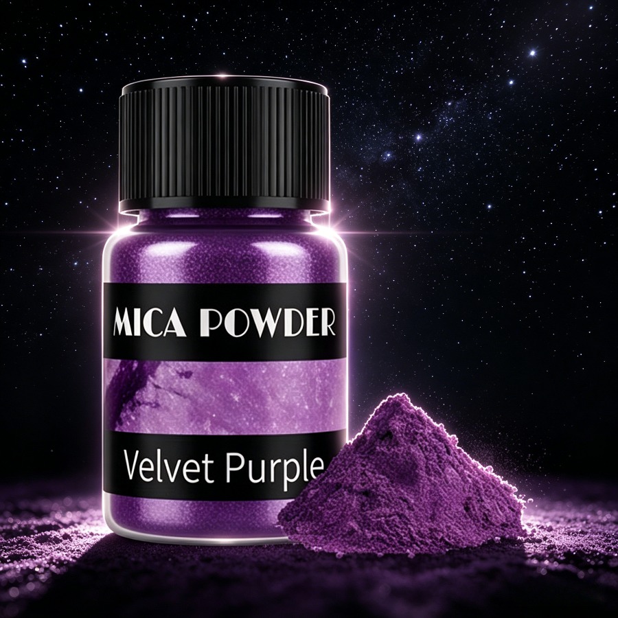 Пурпурный бархатный пигмент из – обзор и цена Pearl Powder Resin