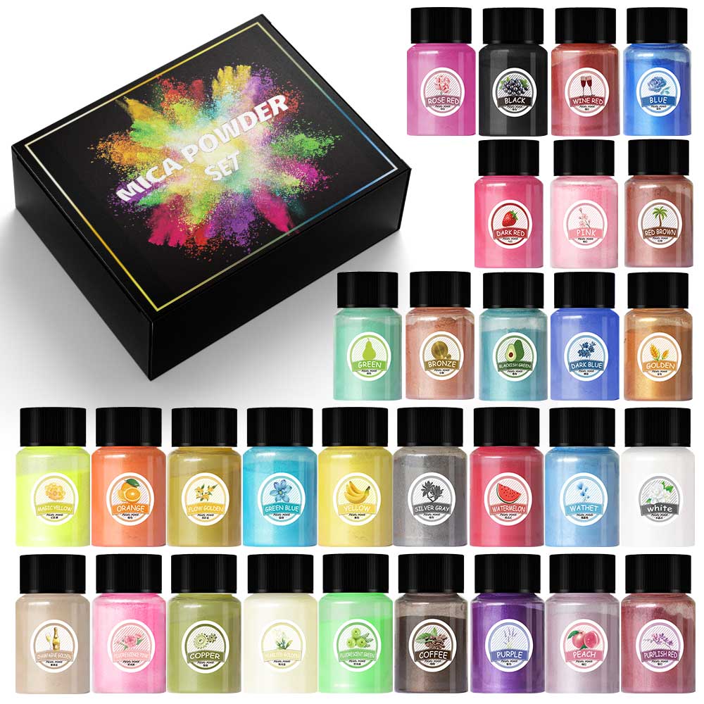 Перламутровый наполнитель для  – обзор и цена Pearl Powder Resin