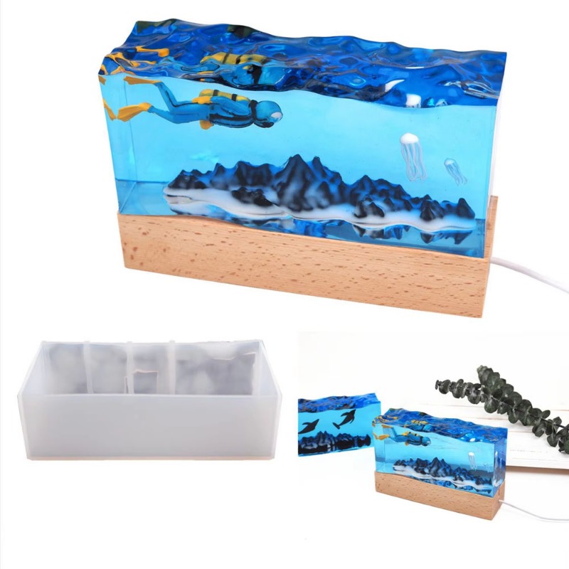 Силиконовые формы для литья из – обзор и цена Resin Art Light