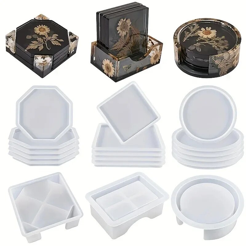 Набор форм для подставок из см – обзор и цена Resin Art Equipment