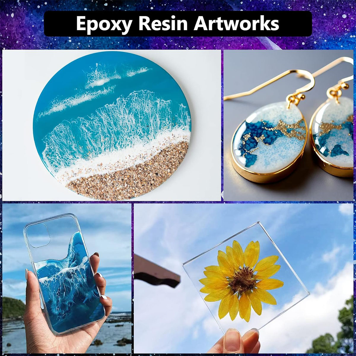 1000 мл кристально чистый комп – обзор и цена Resin Art With Wood