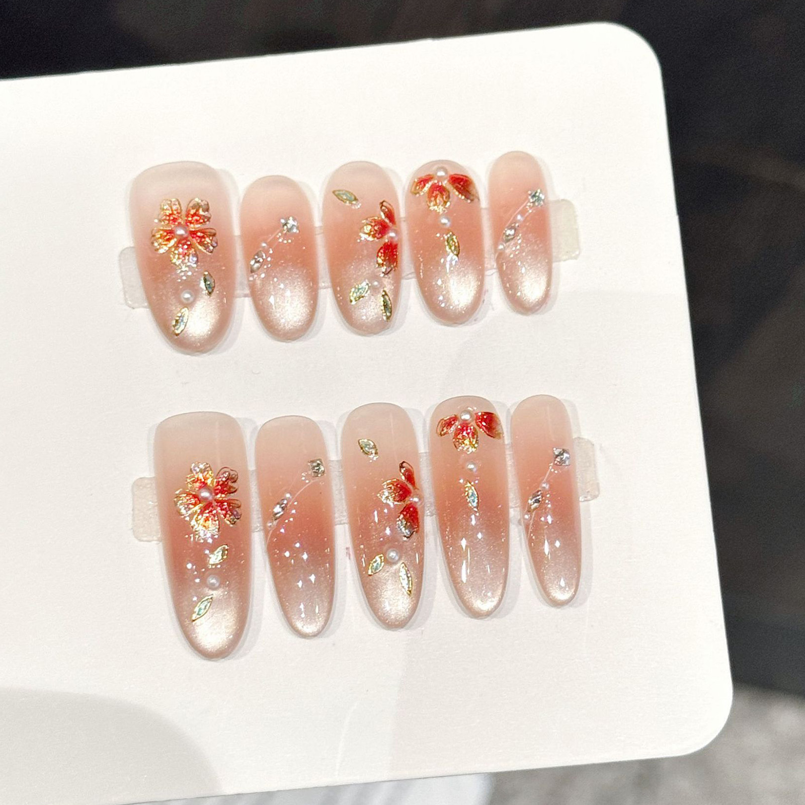 10 шт., накладные ногти ручной – обзор и цена Resin Art And Design