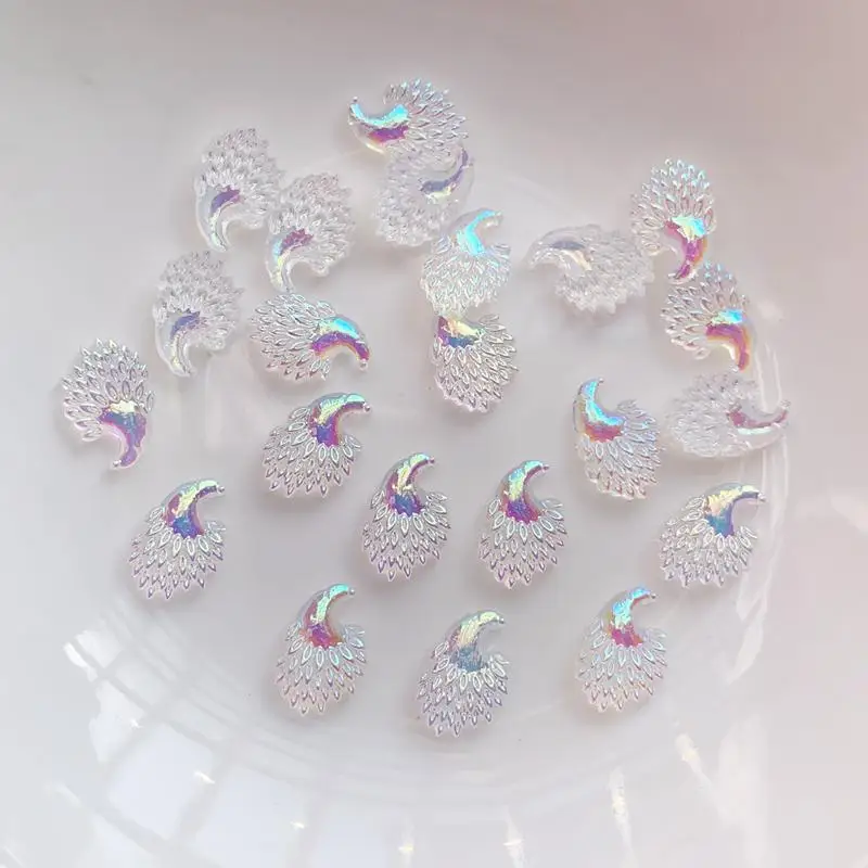 50 шт./лот 8*12 мм ювелирные а – обзор и цена Resin Art Earrings Design